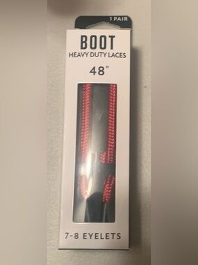 Premium Heavy-Duty Round Boot Laces - Pair
